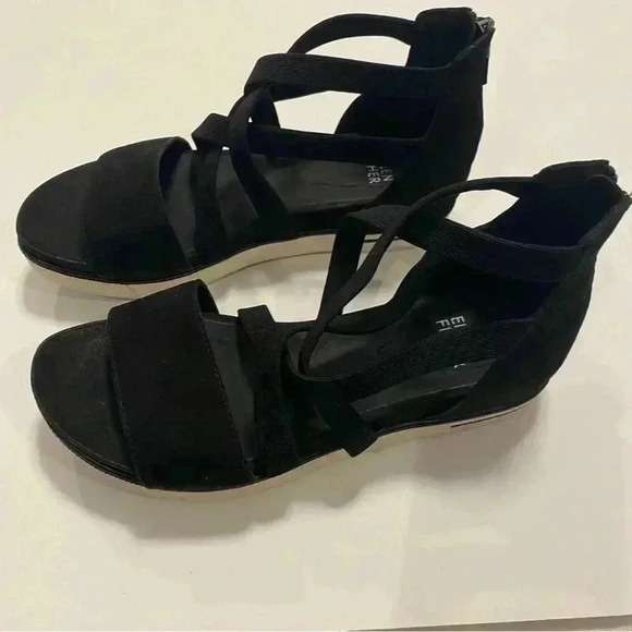 Eileen Fisher Wedge Sandals - Picture 4 of 9